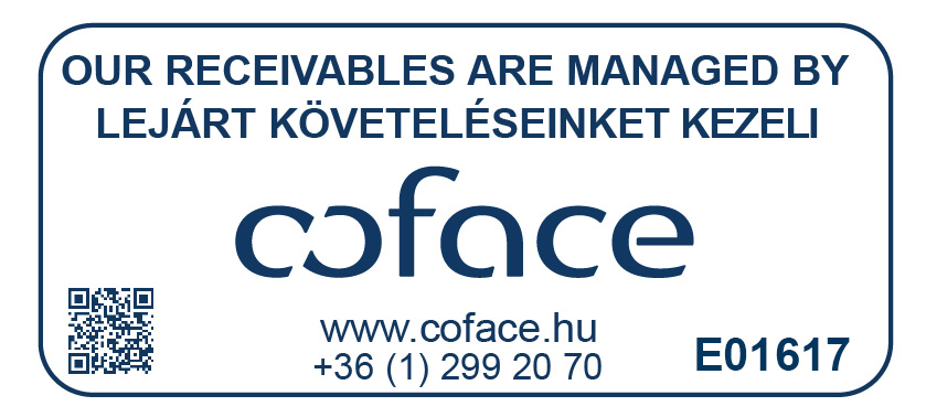Coface tanúsítvány